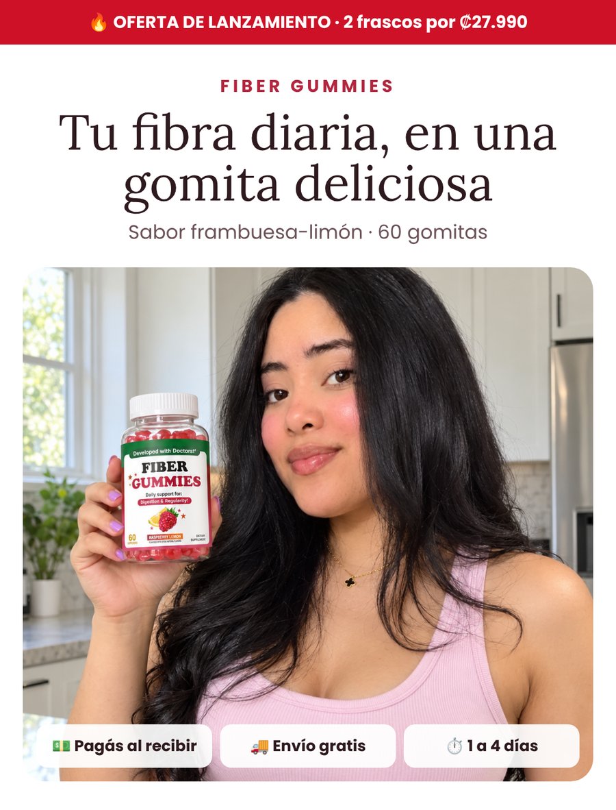 Fiber Gummies gomitas de fibra